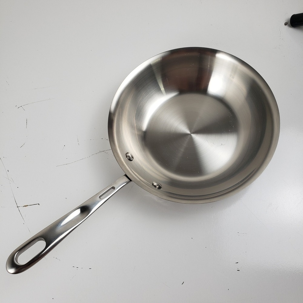 Emeril Lagasse 8 Inch Stainless Steel Copper Core Fry Pan Skillet Riveted Handle